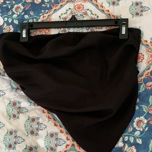 Zara Asymmetrical Black Skirt